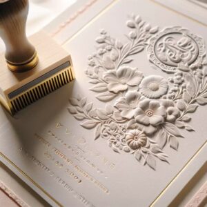 Embossed Paper Stamp